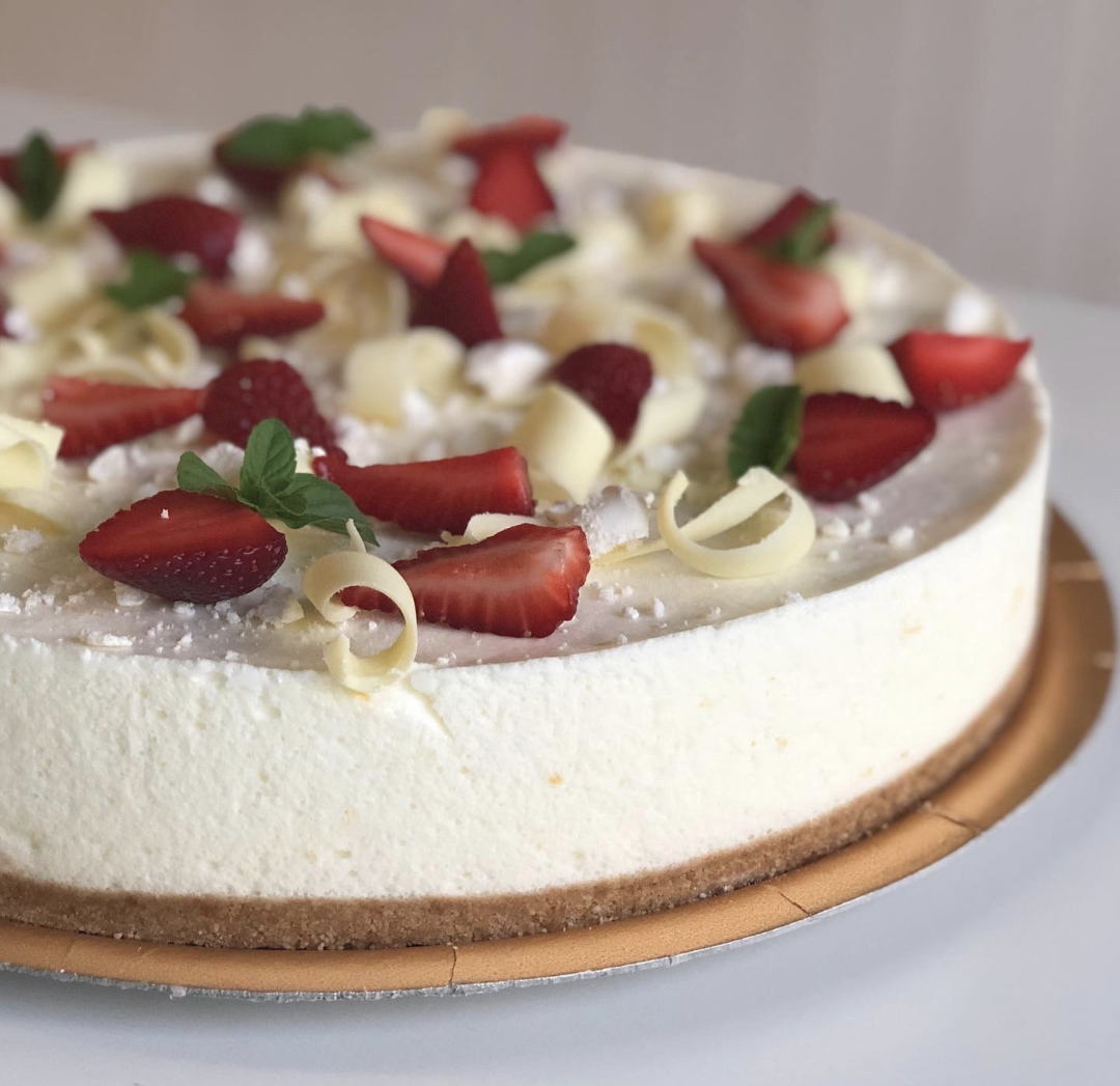 Cheesecake con frutillas